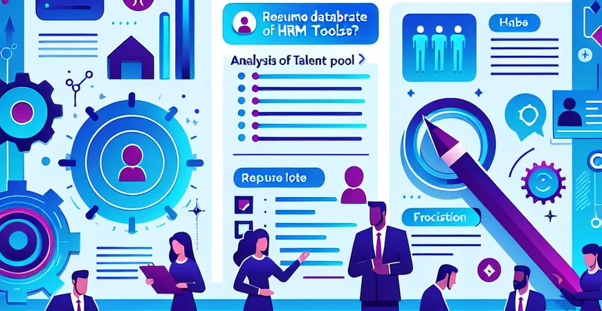 什么是 HRM 工具的招聘简历库？人才储备功能解析